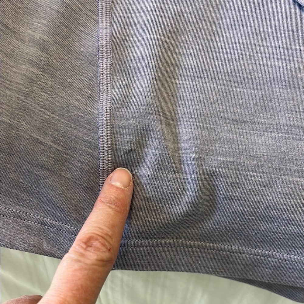 REI Lavender Quarter-Zip Pullover Hiking Size Large - Picture 6 of 9